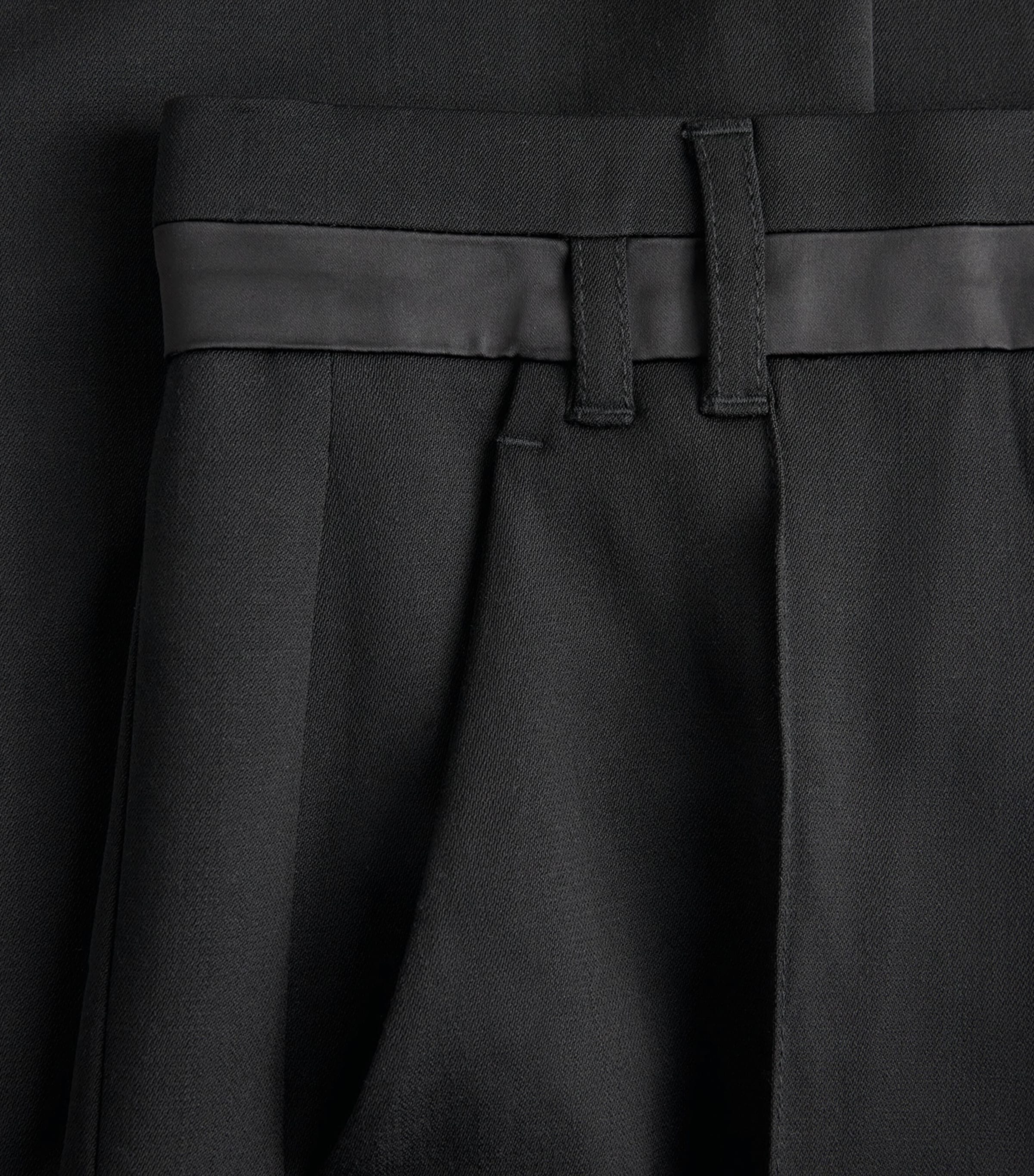 ME+EM Womens Wide-Leg Tux Trouser Black Image 6