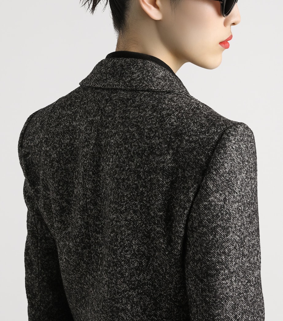 Wool-Blend Single-Breasted Blazer FANTASY Image 4