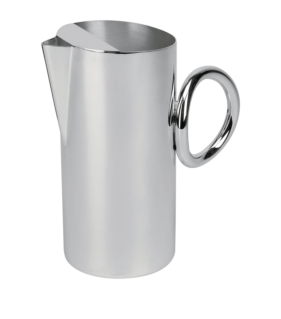 Silver-Plated Vertigo Water Jug SILVER Image 1