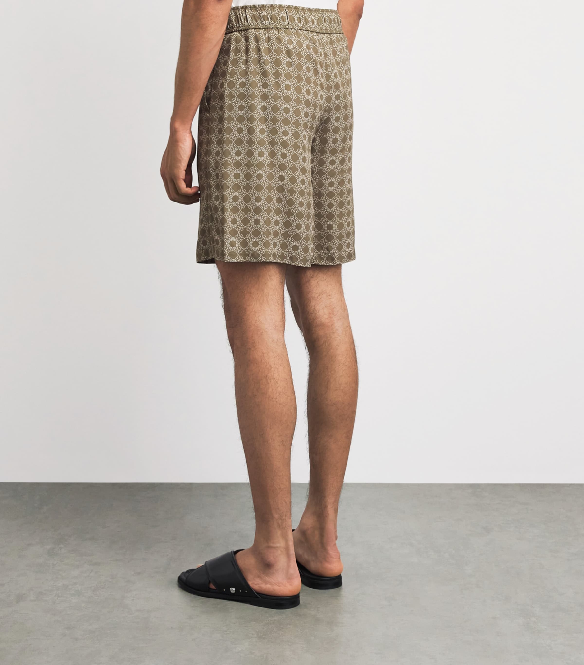 AMIRI Mens MA Quad Short-Sleeve Shirt Thyme Image 5