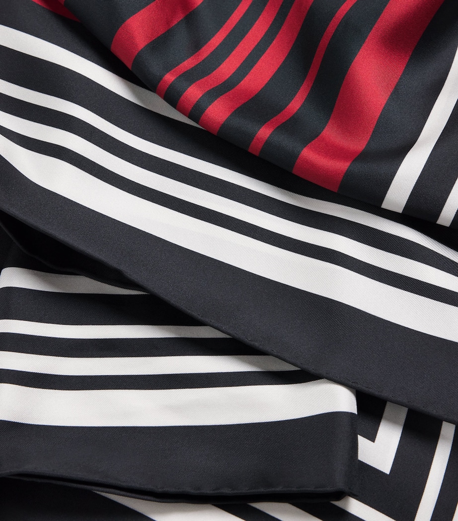 Joseph Silk Lexi Scarf Garnet Image 5