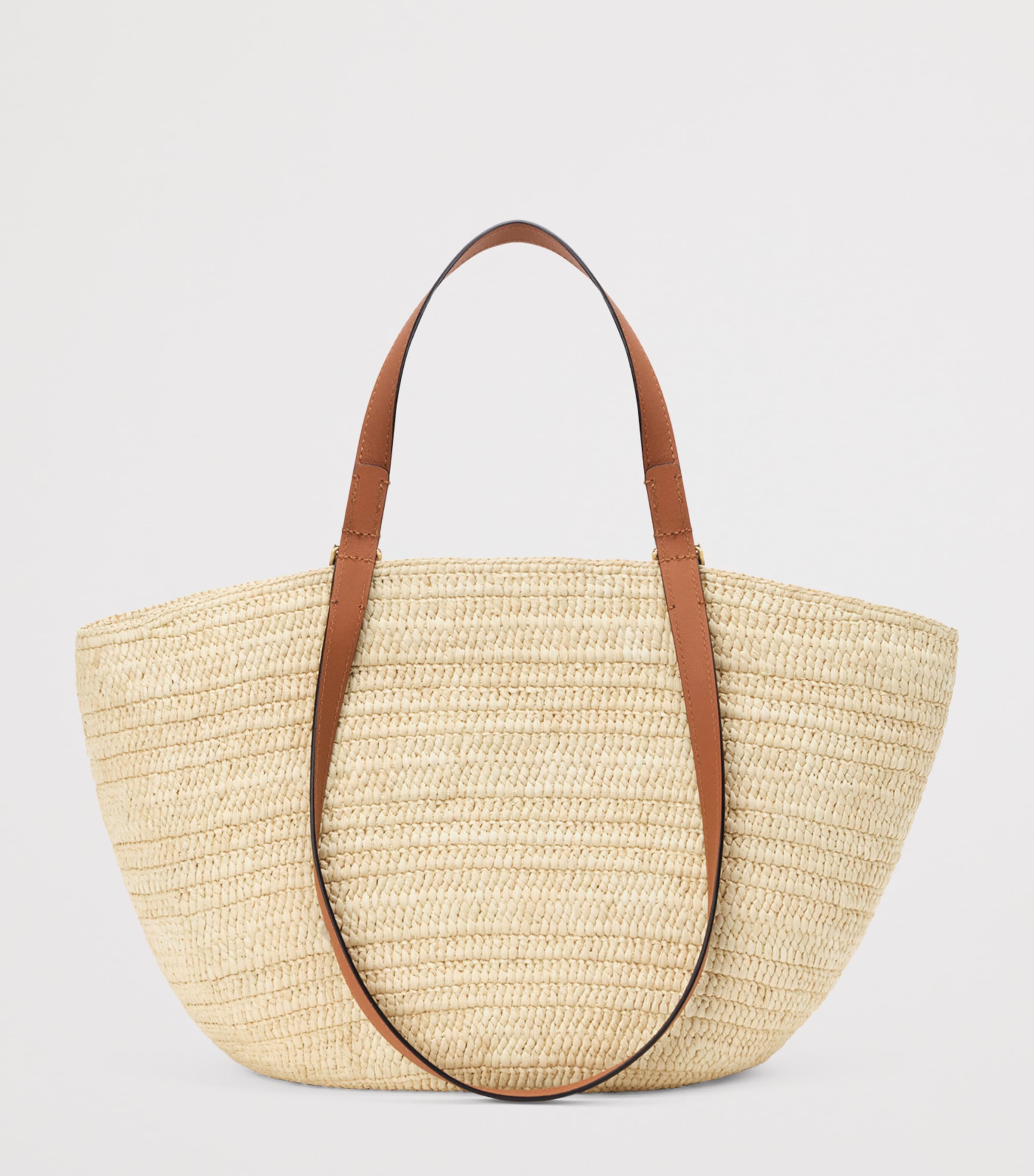 LOEWE x Paula’s Ibiza Medium Eclipse Basket Bag Natural/tan Image 4