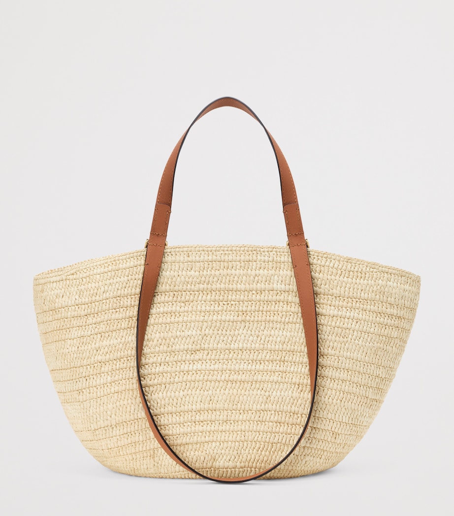 LOEWE x Paula’s Ibiza Medium Eclipse Basket Bag Natural/tan Image 4
