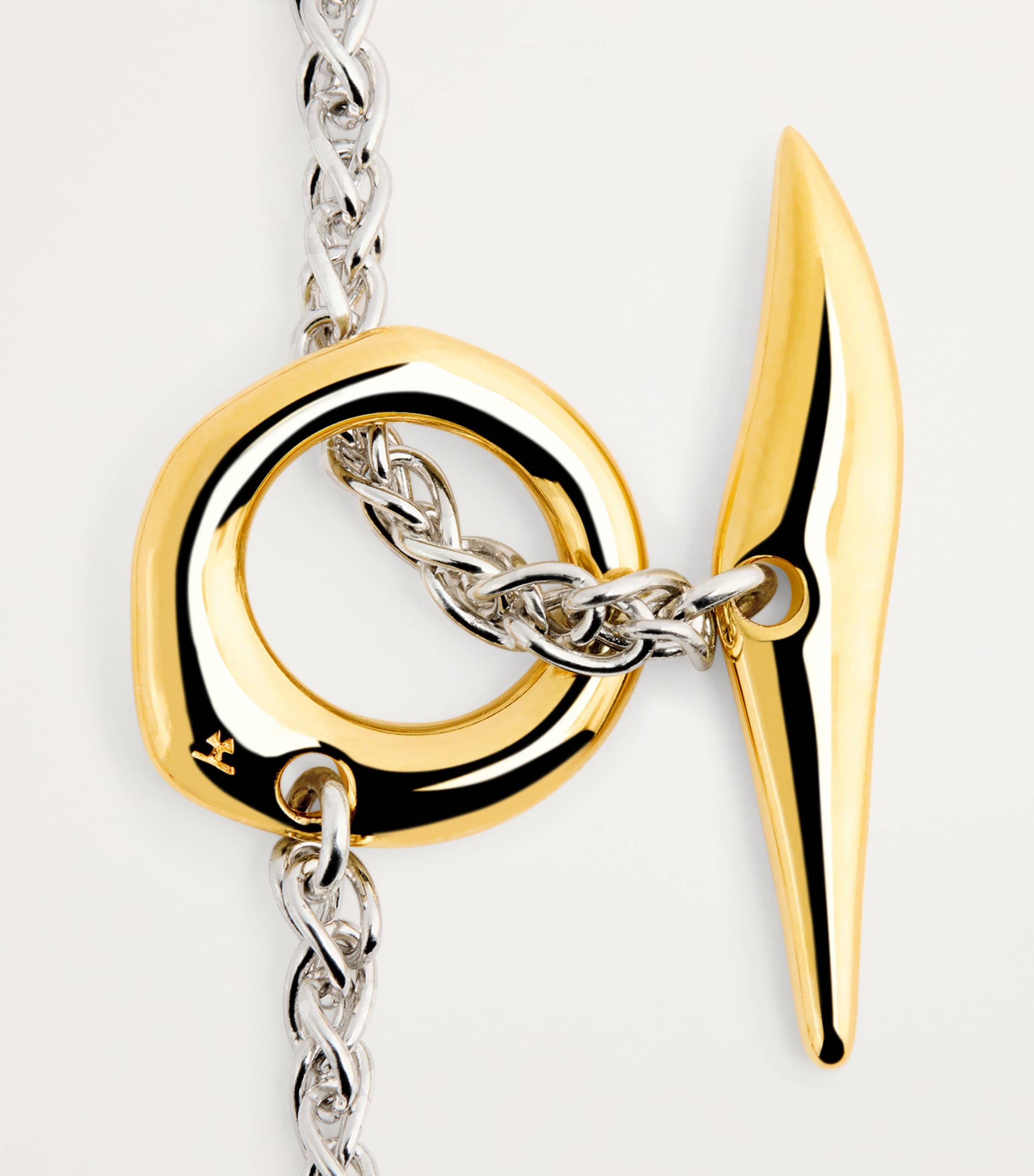 Tom Wood Sterling Silver and Gold Robin Bracelet | Harrods US