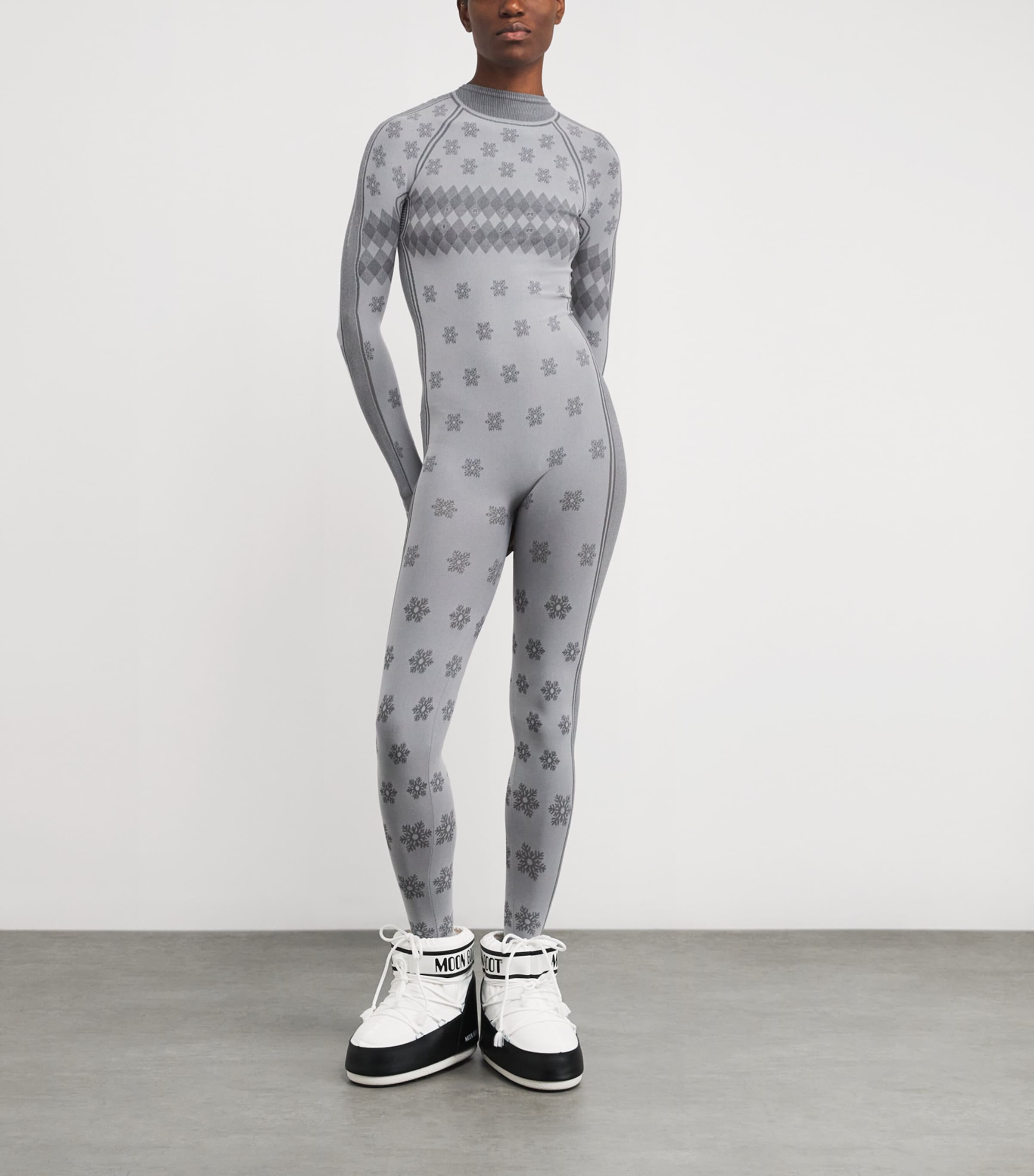 First Layers High-Neck Jumpsuit MIRROR WNTR FAIRISLE Image 2