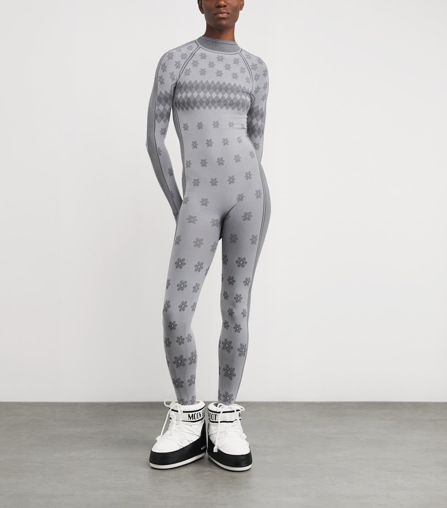 First Layers High-Neck Jumpsuit MIRROR WNTR FAIRISLE Image 2