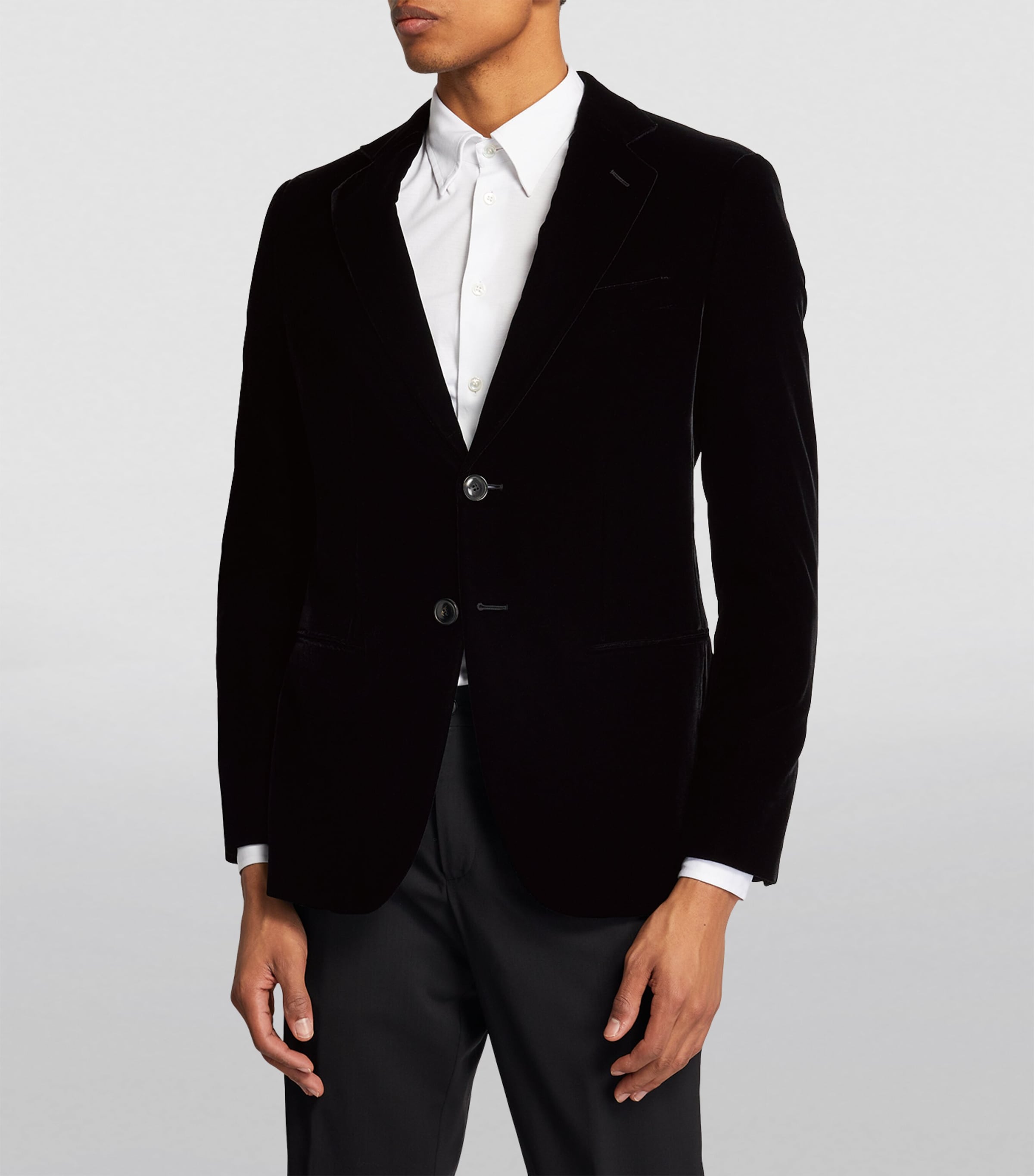 Stretch-Velvet Icon George Blazer UC99 Image 2