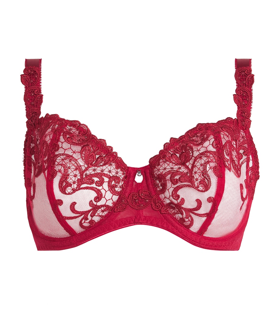 Fantasie Womens Portia Balconette Bra Red Red Image 1