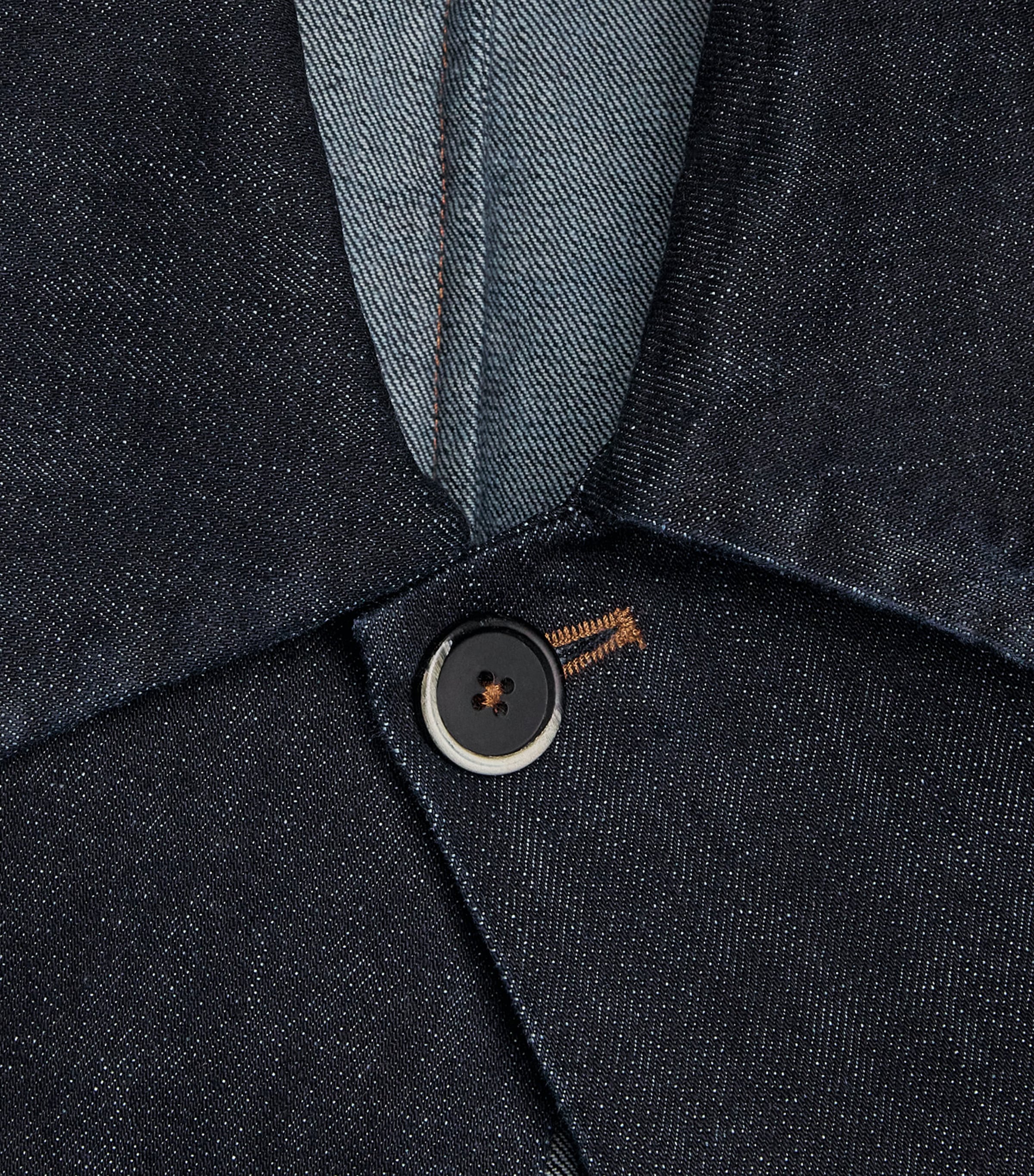 Relaxed Denim Jacket 170 NAVY Image 5