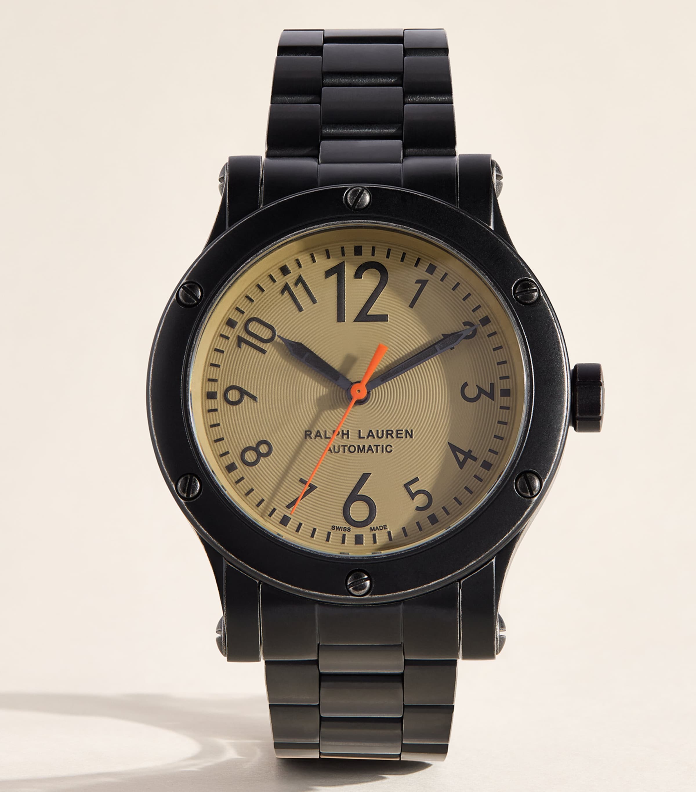 Polo Ralph Lauren Safari Chronometer Watch 42mm Khaki Dial Image 1