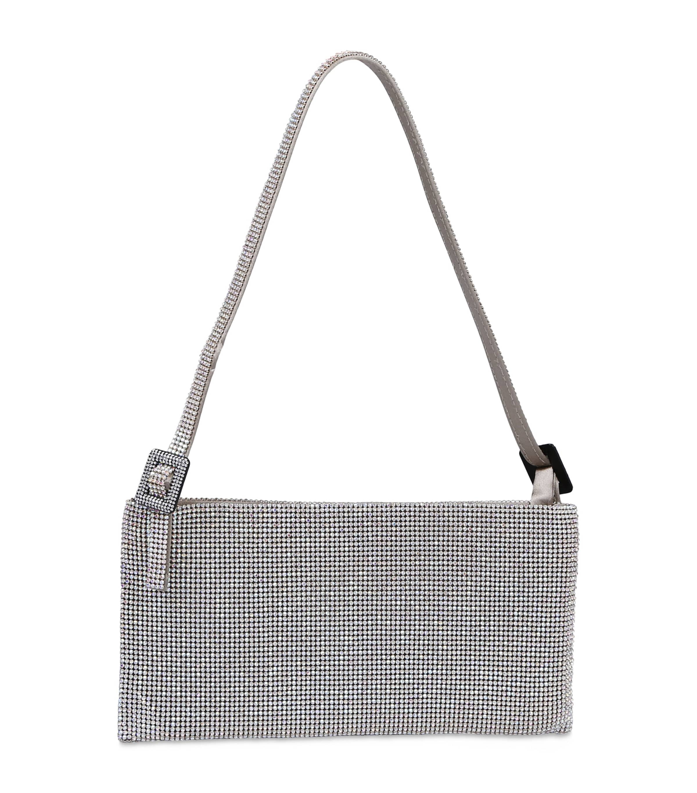 Benedetta Bruzziches Your Best Friend Shoulder Bag In Silver