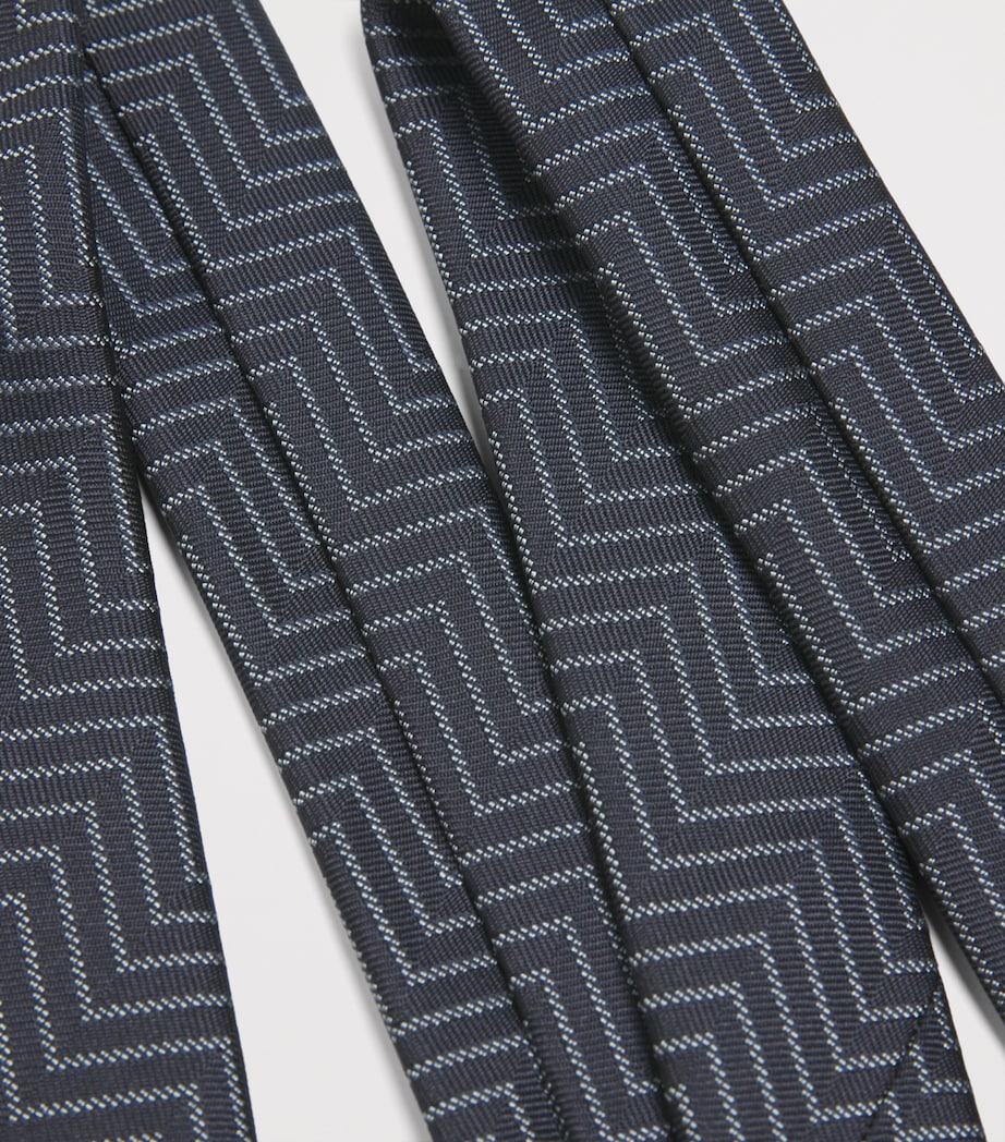 Silk Chevron Tie FB066 Image 3