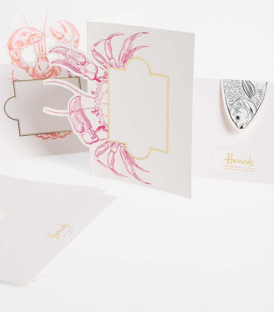 Set of 8 Character Greeting Cards MULTI Image 3