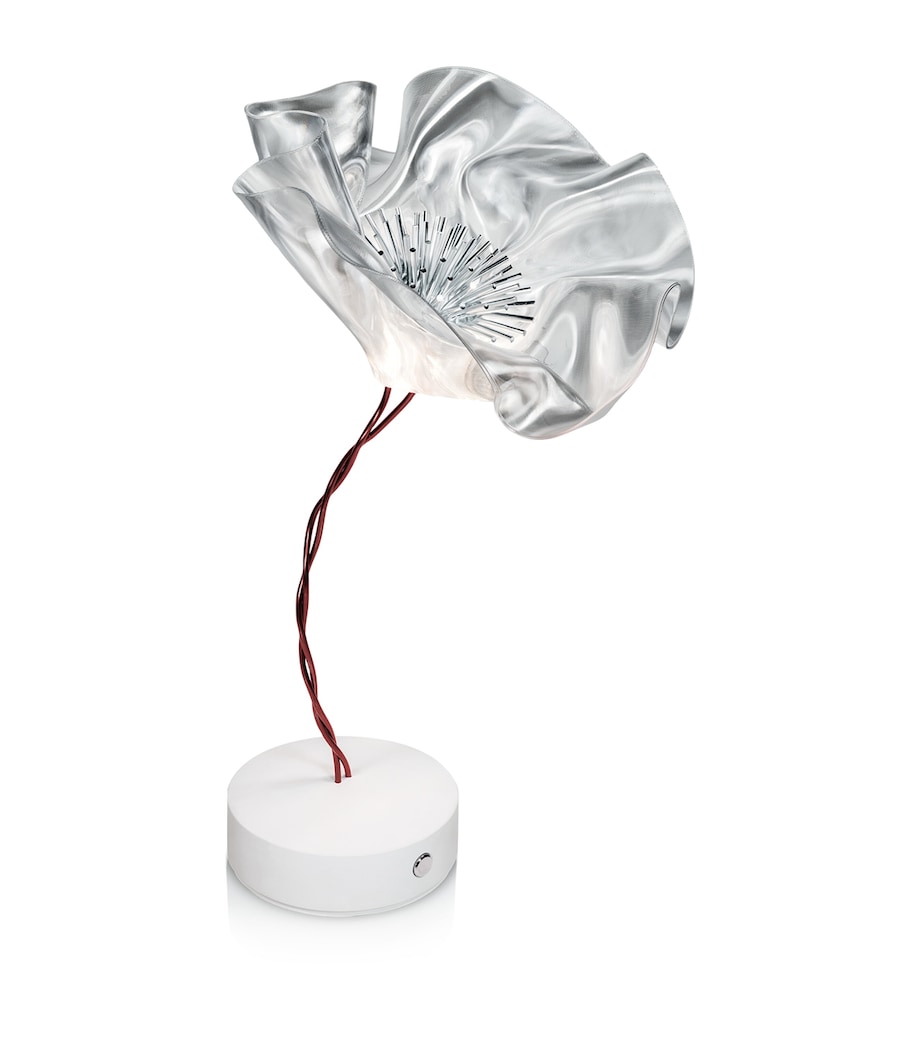 LaFleur Battery Table Lamp PRISMA WHITE Image 1