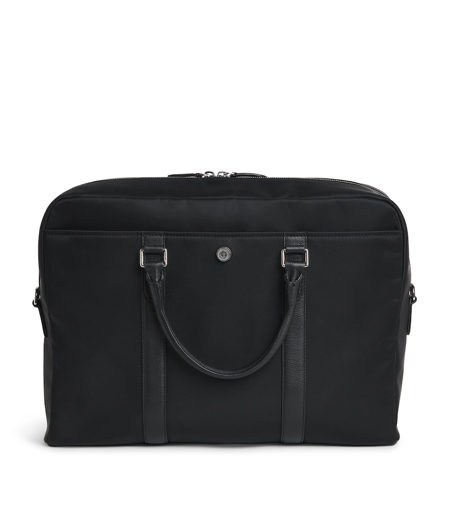 Harrods Nylon Briefcase Black Image 1