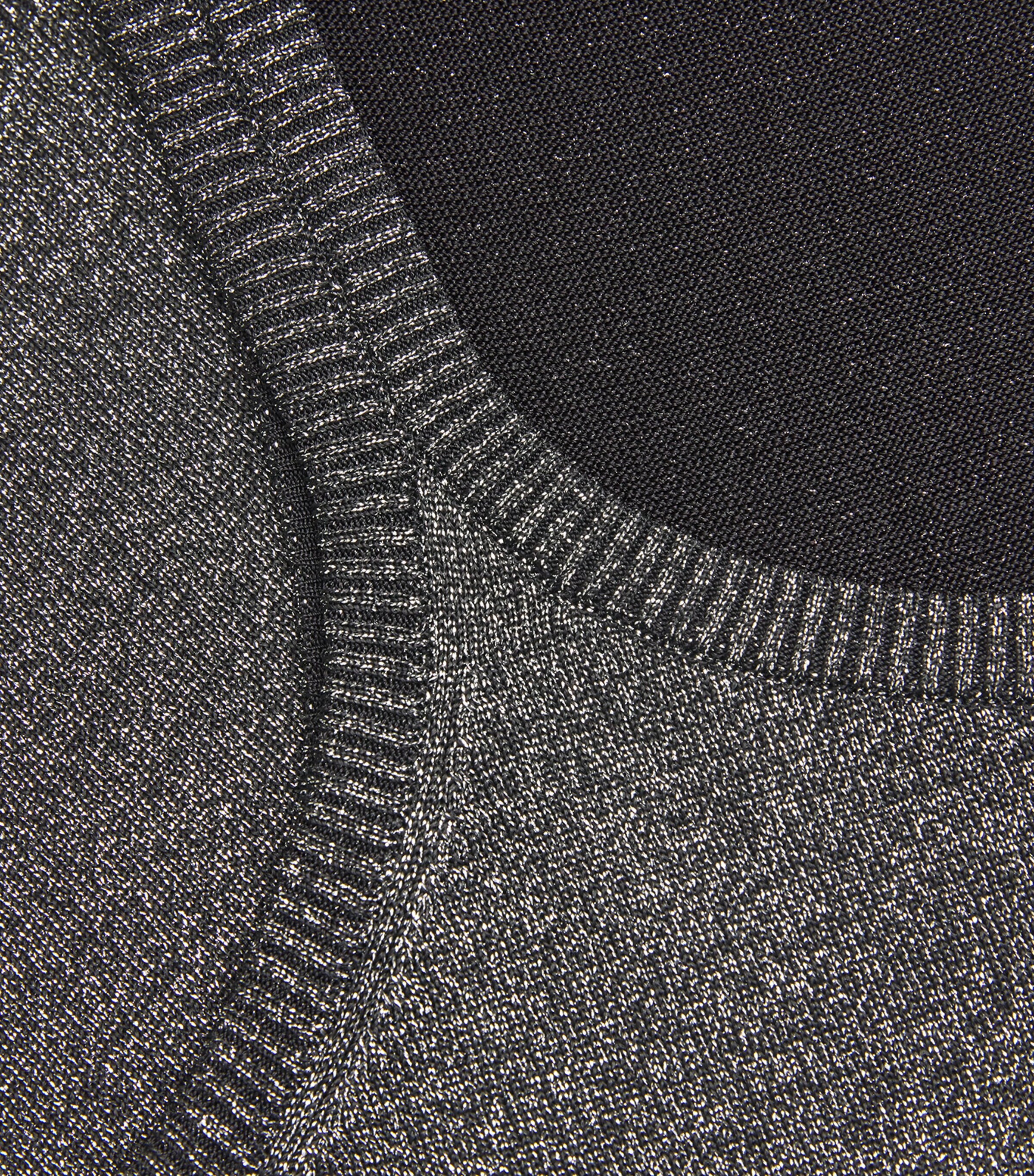 Missoni Womens Glitter Tank Top Black Silver Image 5
