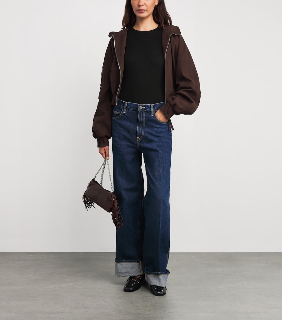 Wool-Silk Sweater BLACK Image 2