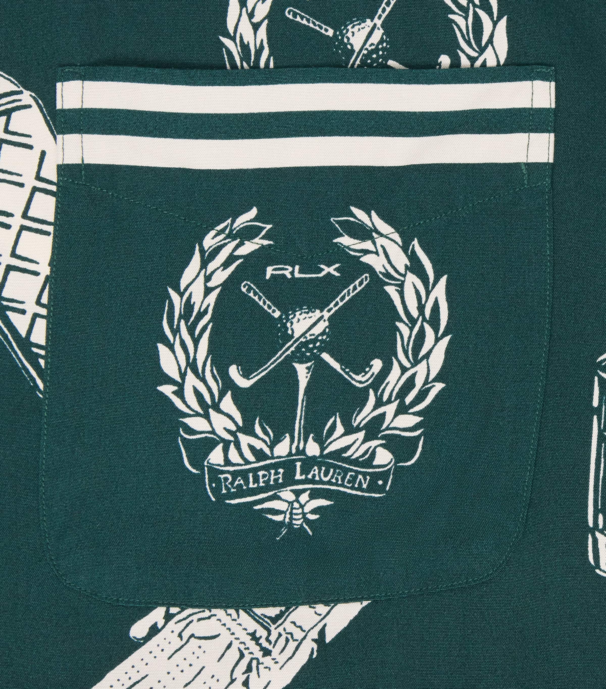 RLX Ralph Lauren Mens Sport Print Shirt Par Tee On The Grns Image 6