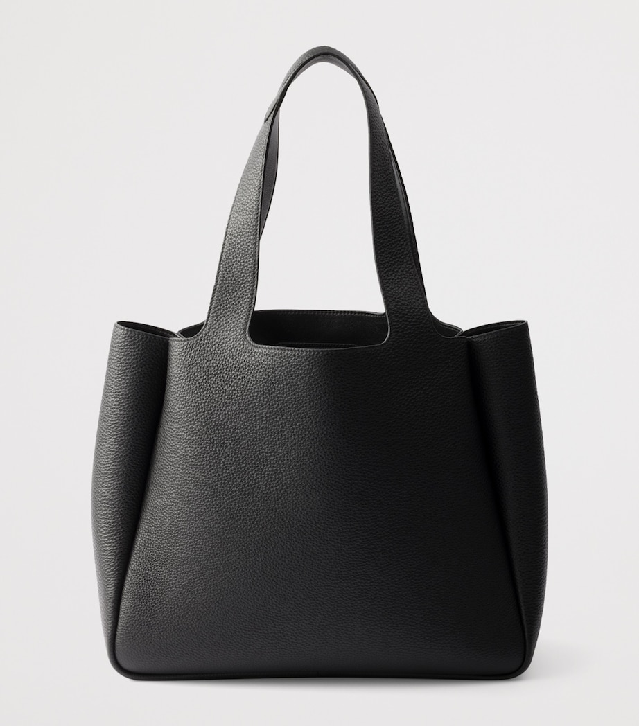 Medium Leather Tote Bag F0632 Image 3