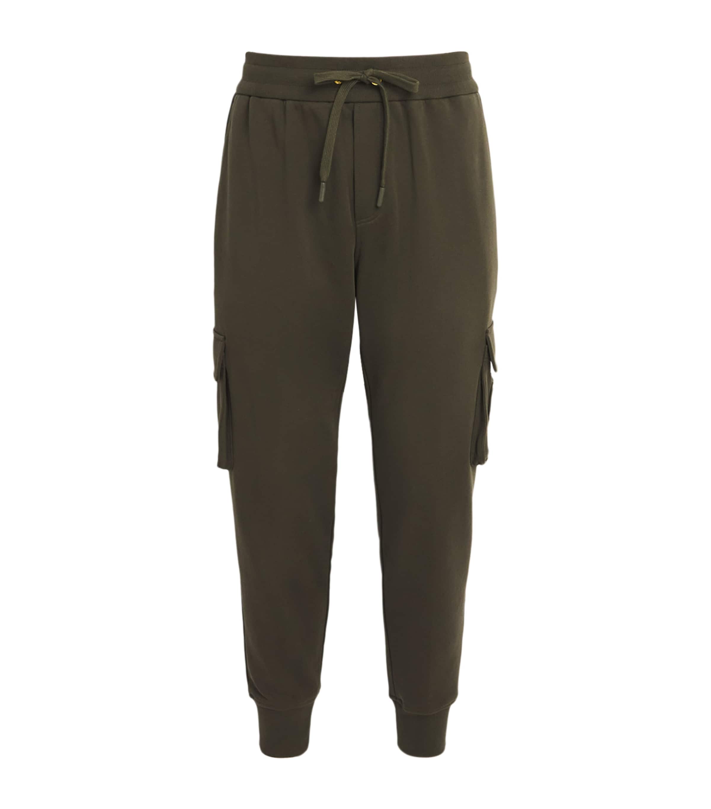 Moose Knuckles Clemont Cargo Sweatpants In Green