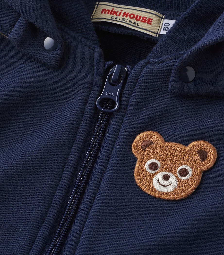 Cotton Hooded Bear Gillet (2-5 Years) 3 Image 3