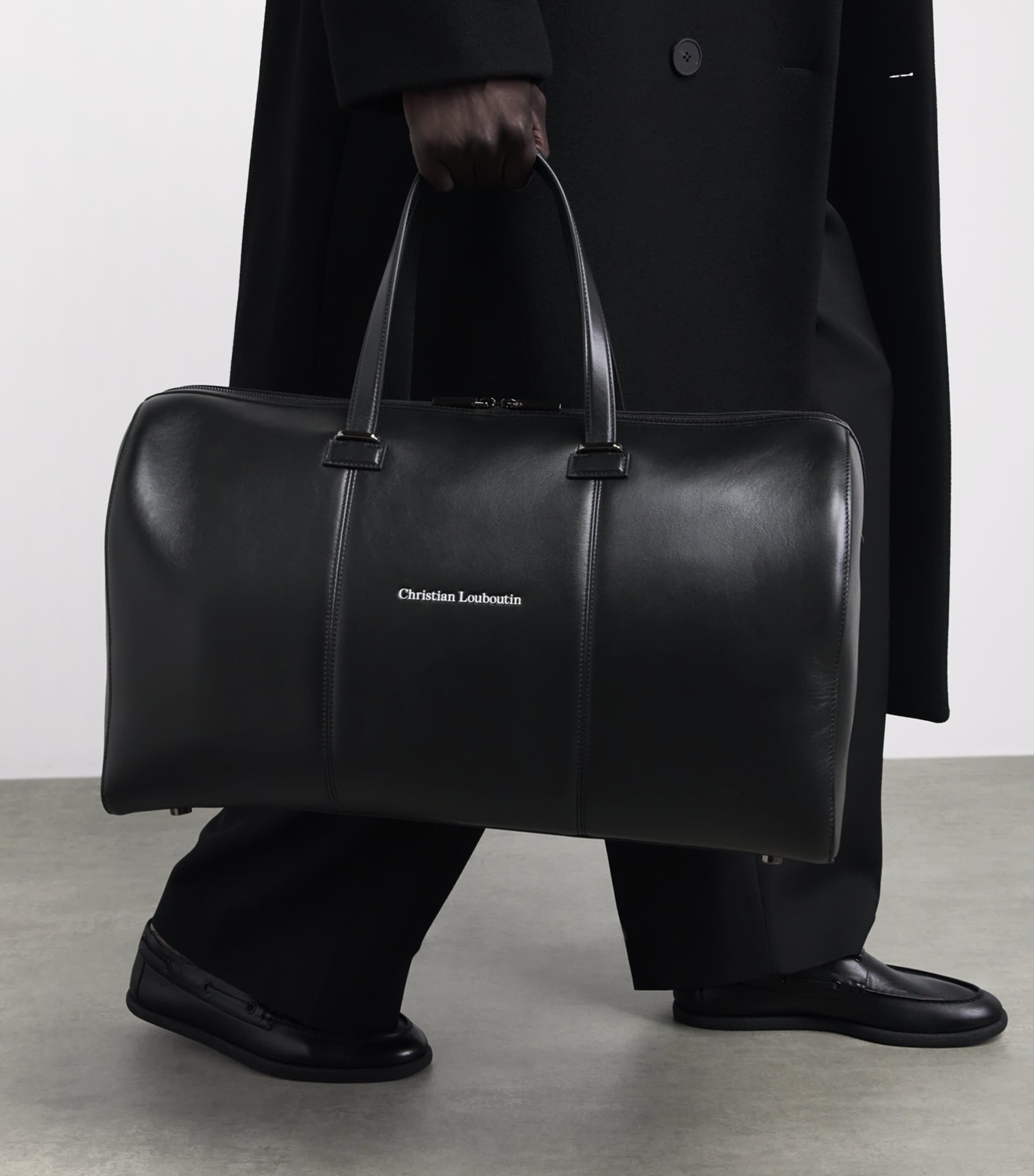 Christian Louboutin Tactical Leather Duffle Bag Image 2