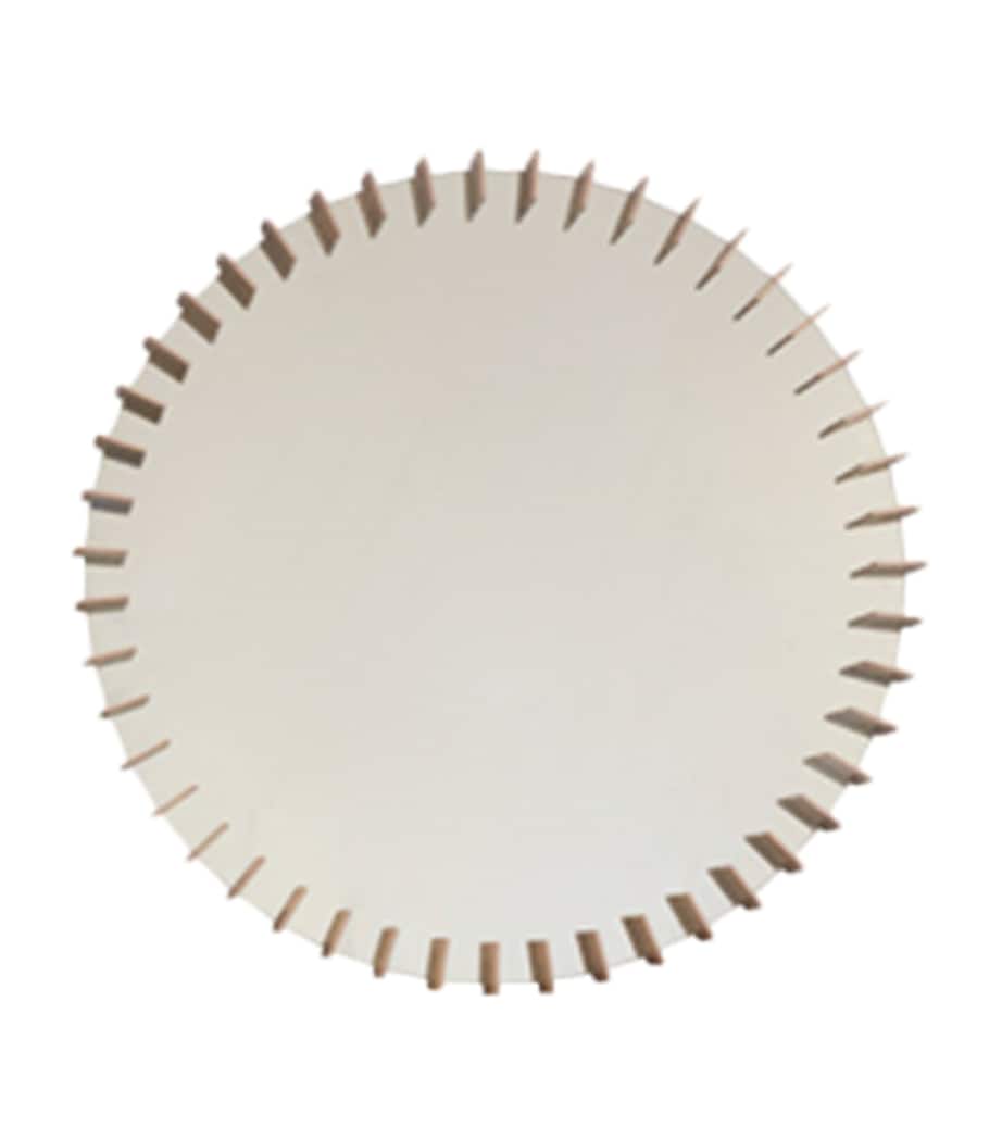 Bronze-Oak Turbine Wall Mirror MULTI Image 1