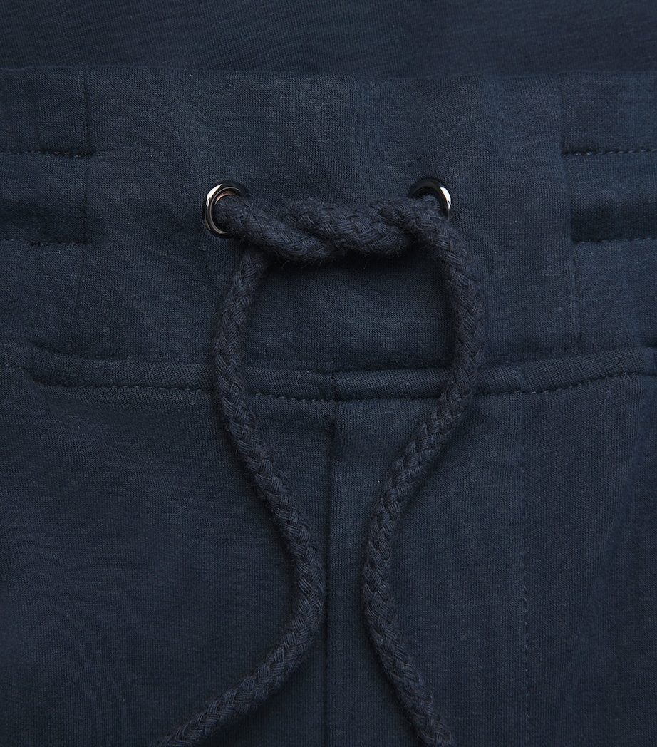 Cotton-Blend Drawstring Sweatpants 16 BLUE NAVY Image 5