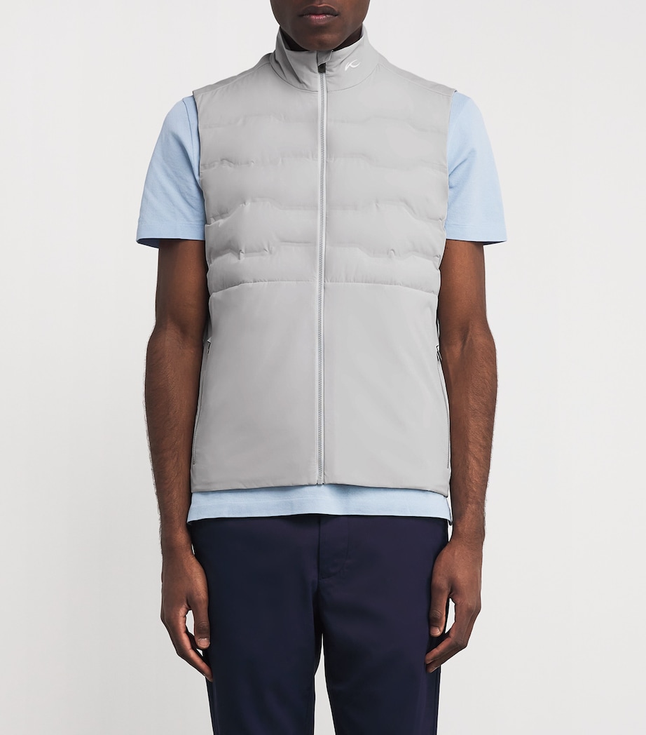 KJUS Mens Regulator Gilet Alloy Image 3