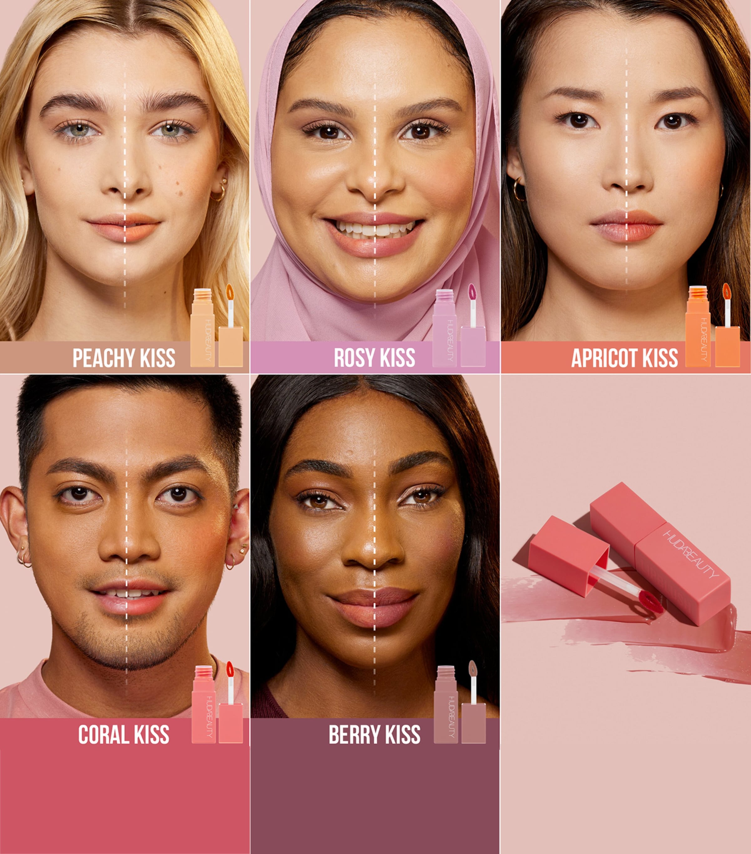 Huda Beauty Lip Blush Rosy Kiss Image 2