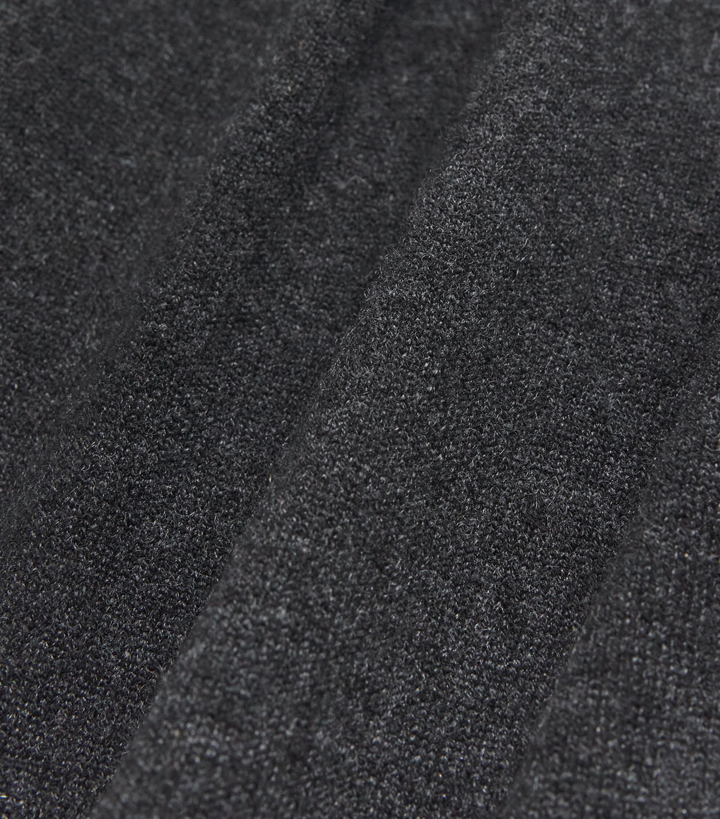 Cashmere Rollneck Sweater Dress COAL Image 5