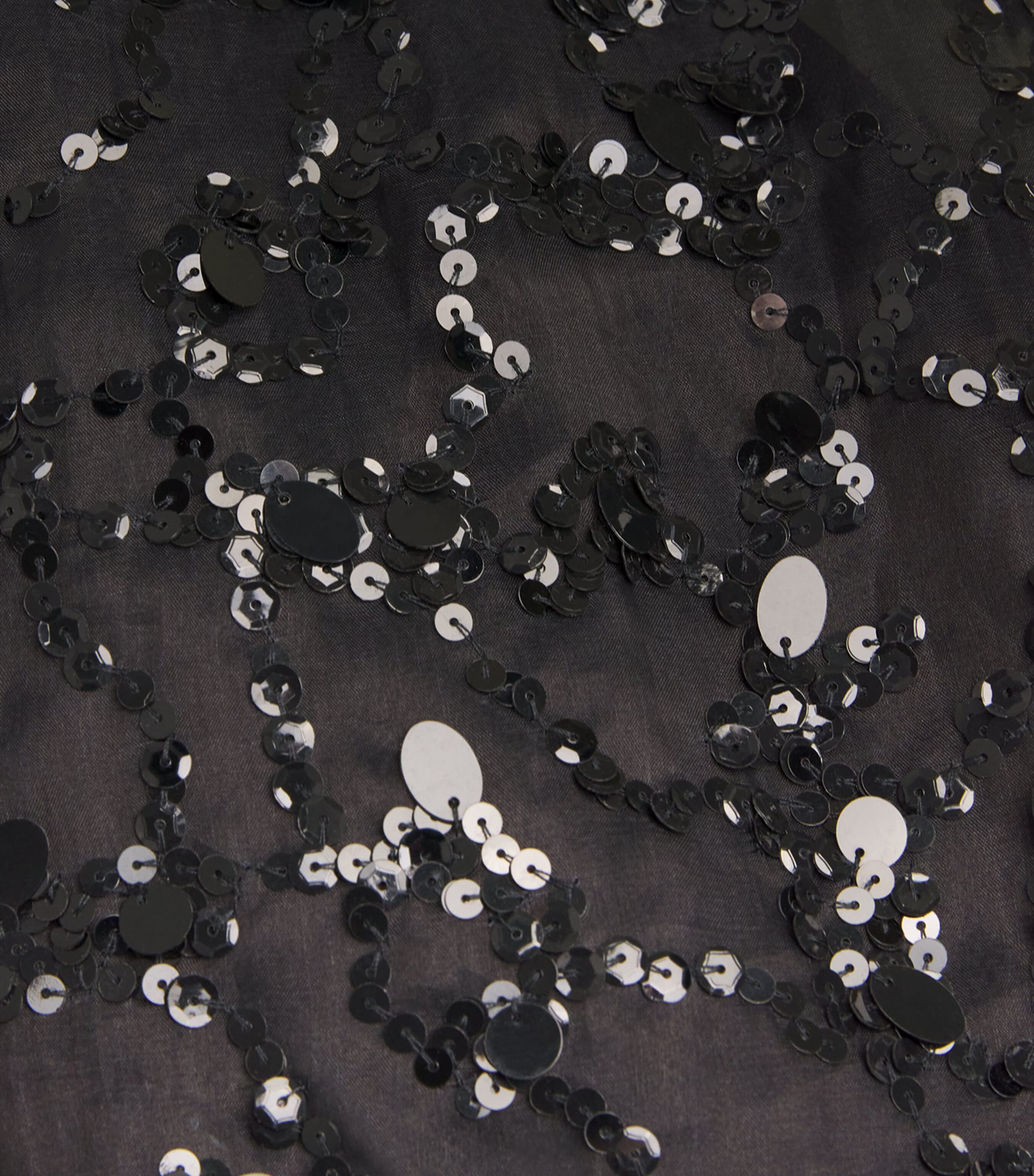 Scuba Circle Midi Skirt 825 NERO Image 5