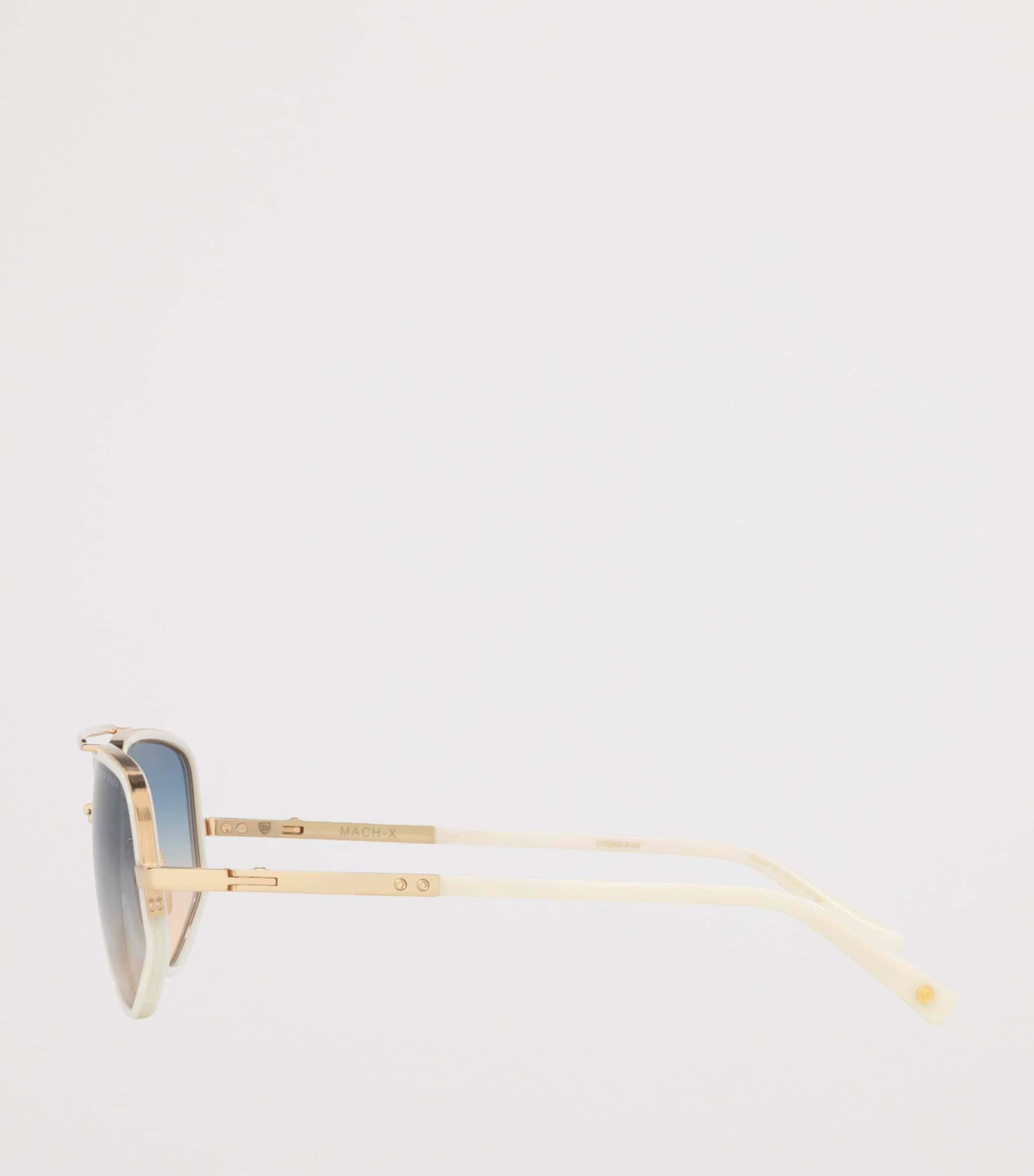 DITA Mach X Pilot Sunglasses White Image 3