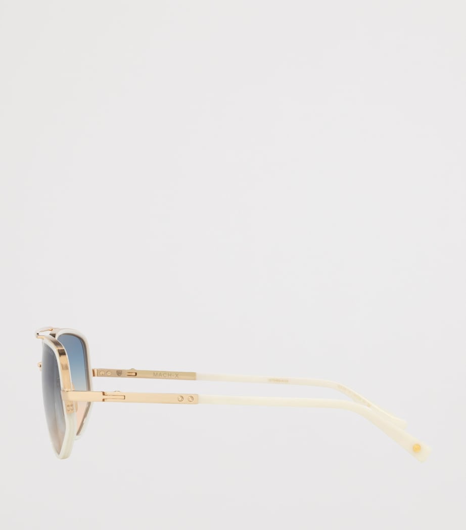 DITA Mach X Pilot Sunglasses White Image 3