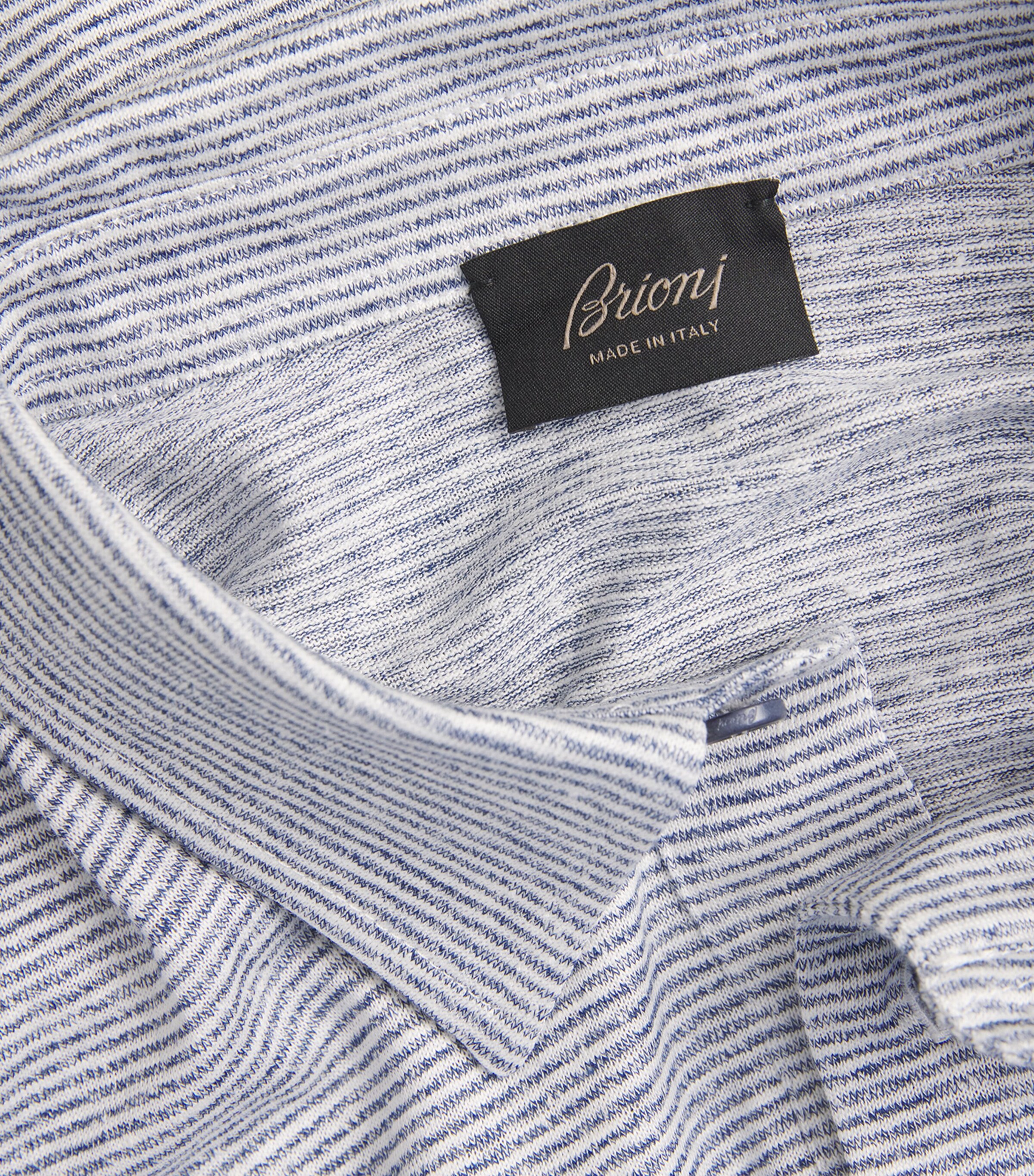 Brioni Mens Cotton Polo Shirt Image 6