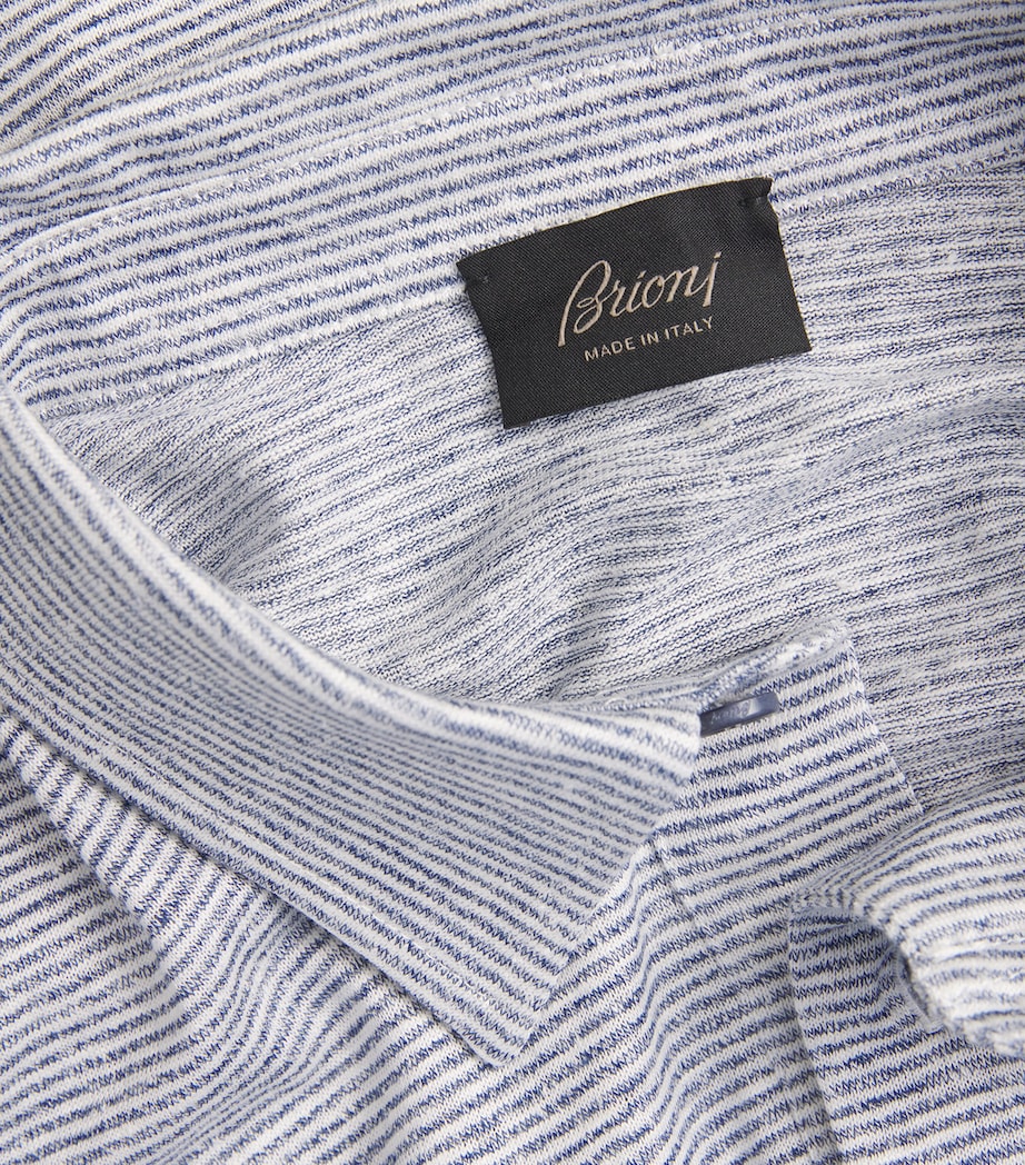 Brioni Mens Cotton Polo Shirt Image 6