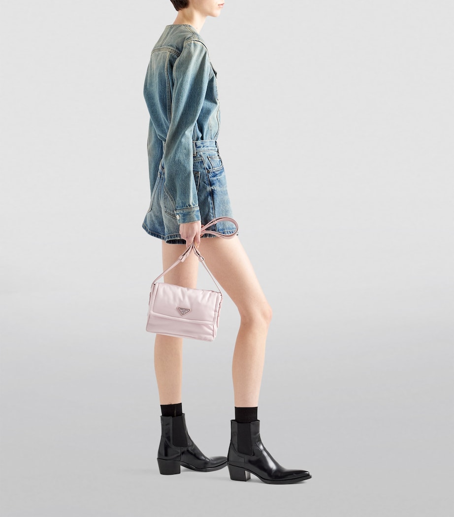 Prada Small Padded Re-Nylon Shoulder Bag Image 3