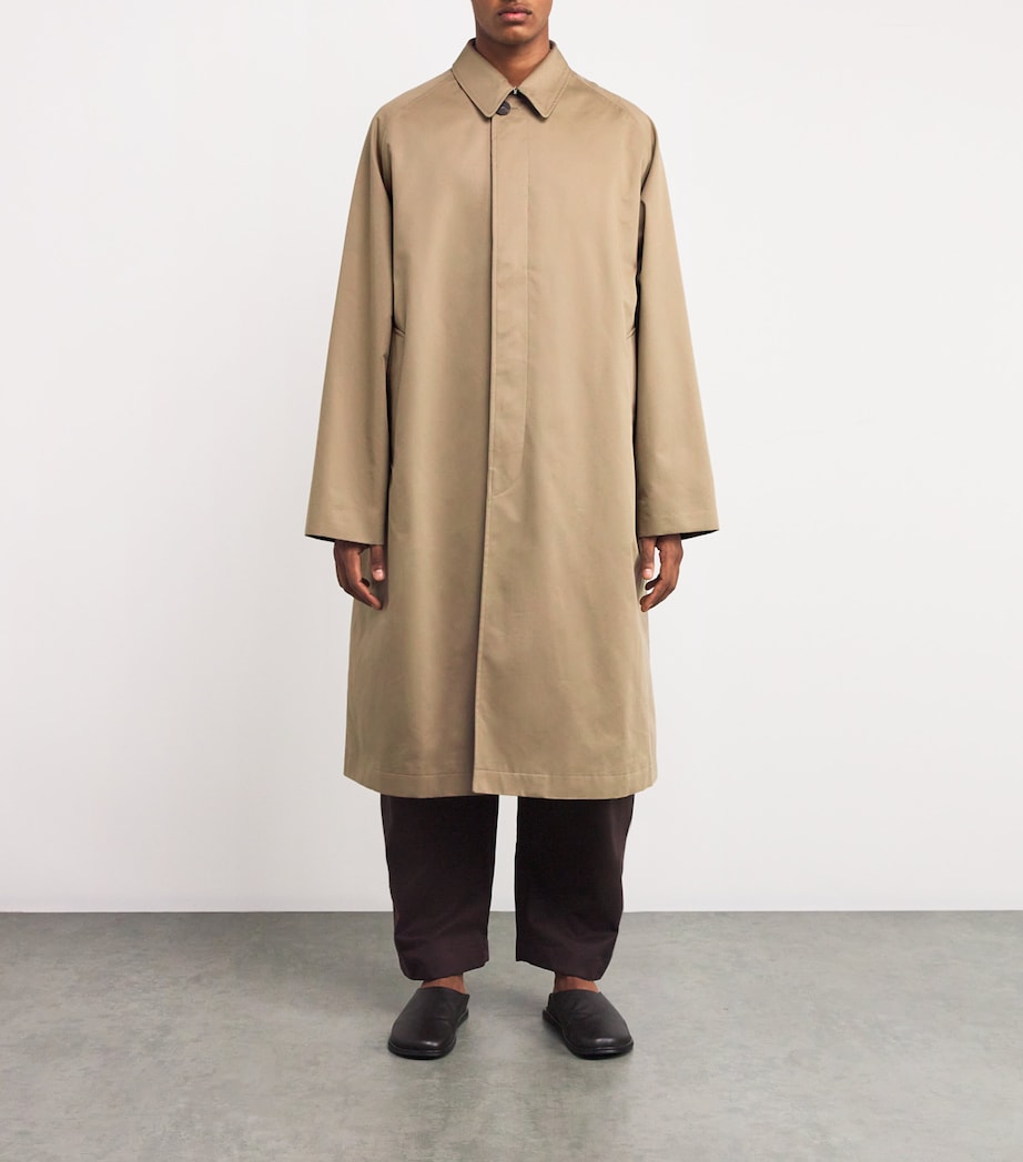 Studio Nicholson Mens Cotton-Blend Car Coat Parcel Image 3