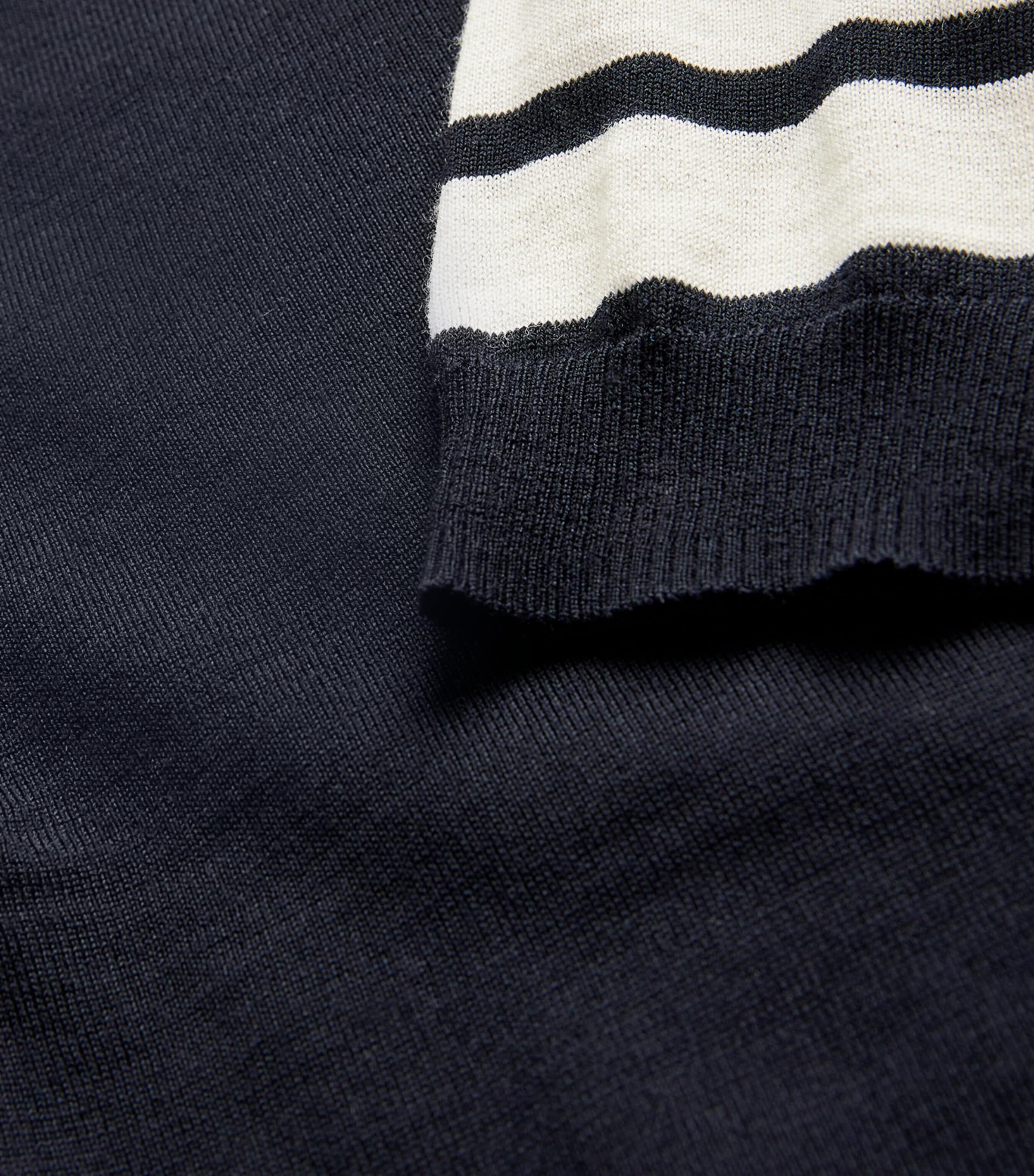 4-Bar Polo Shirt NAVY Image 5