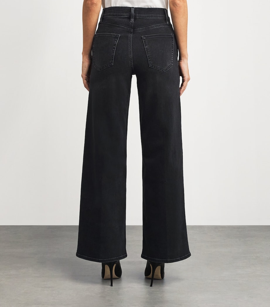 Le Slim Palazzo Wide-Leg Jeans STARSHIP Image 4