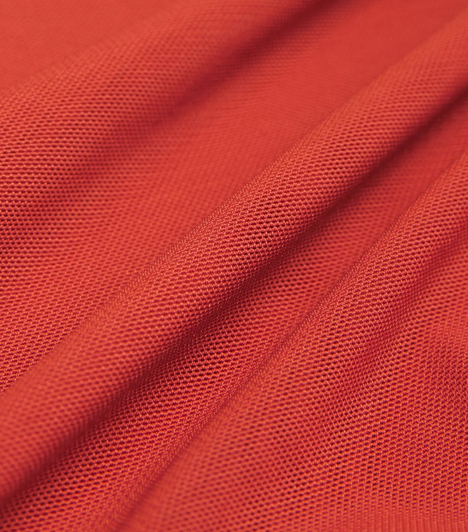 Asymmetric Draped Ando Top D30 TERRACOTTA Image 5