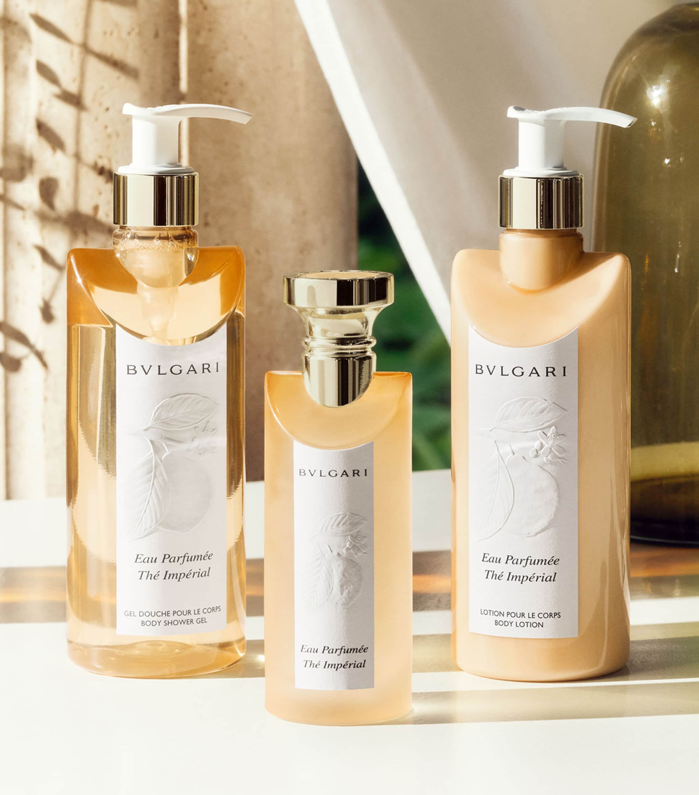 Bvlgari Eau Parfumée Thé Impérial Body Lotion (300ml) Image 2