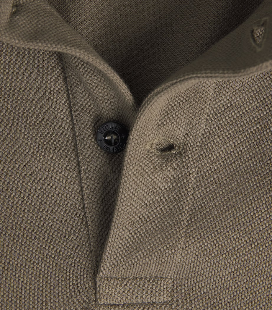 Stone Island Mens Organic Cotton Ghost Polo Shirt Image 6