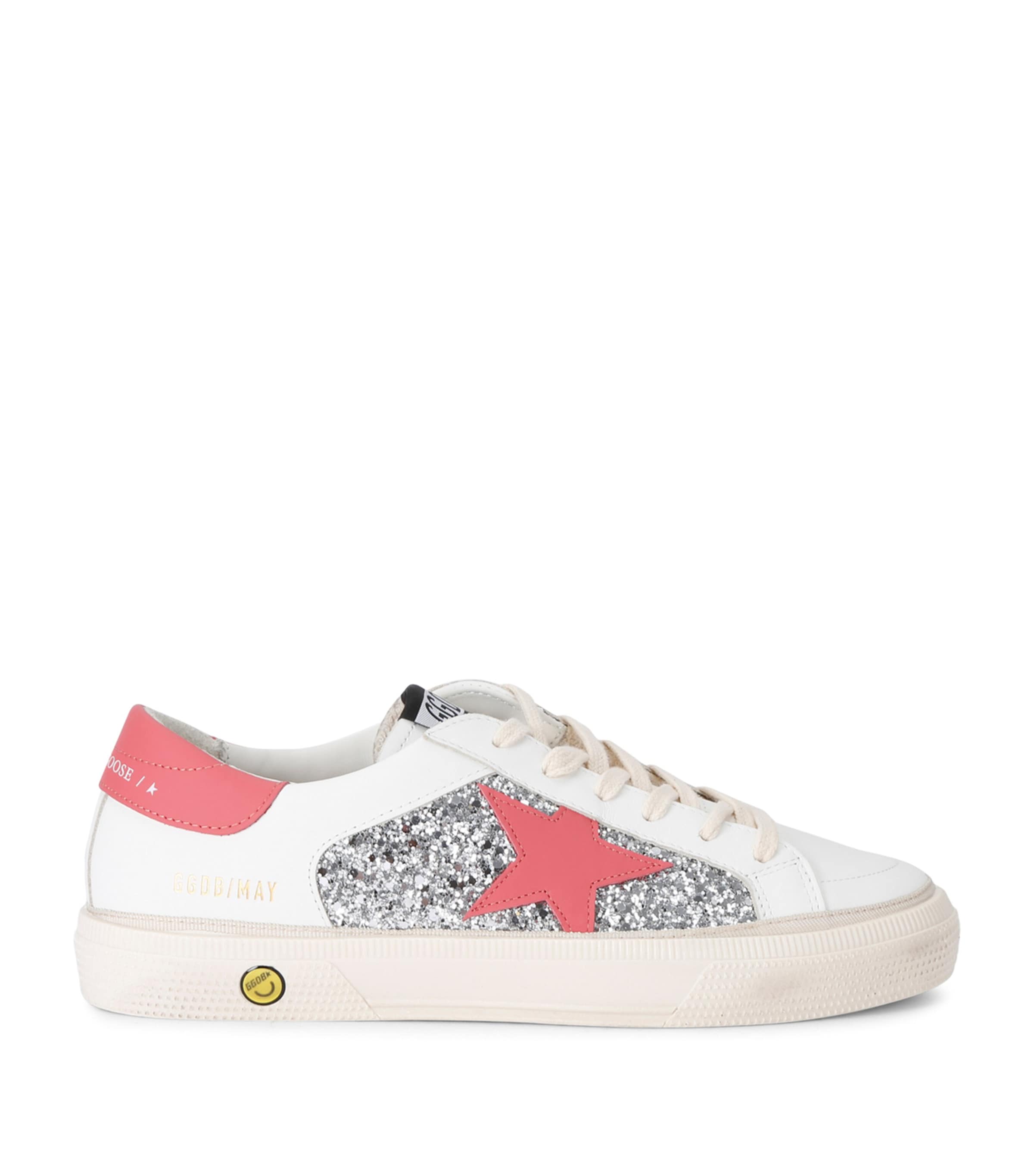 Golden Goose Leather May Sneakers | Gifts | Gifts for Kids | Girls Shoes | Trainers | Designers | Golden Goose