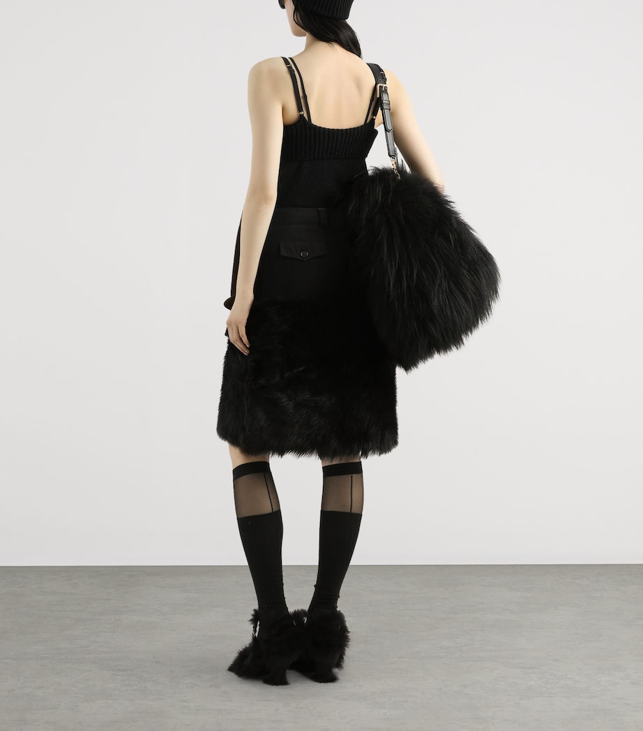 Wool-Blend Tank Top N0000-BLACK Image 3