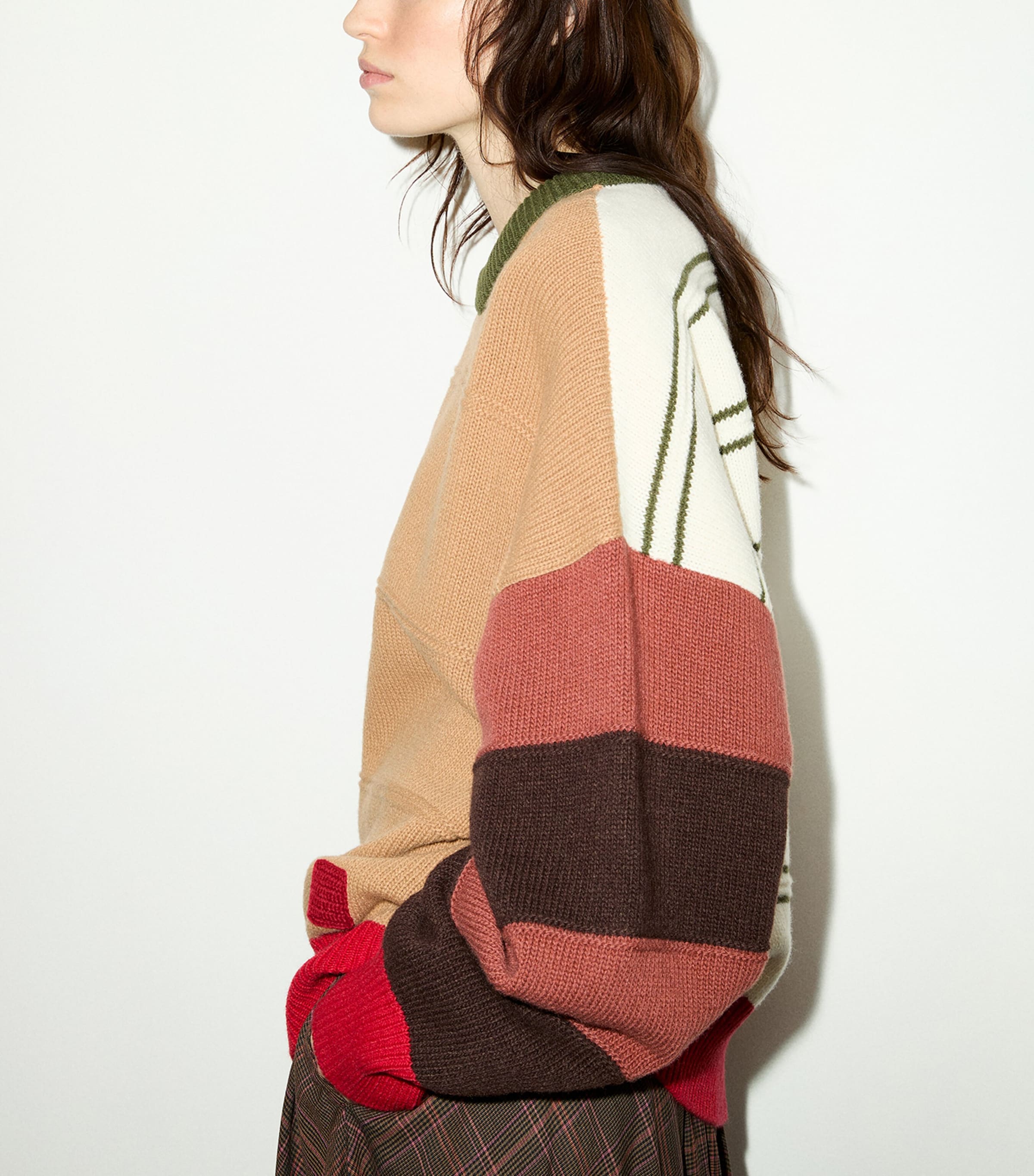 MAX&Co. Womens Virgin Wool Sweater Camel Image 4