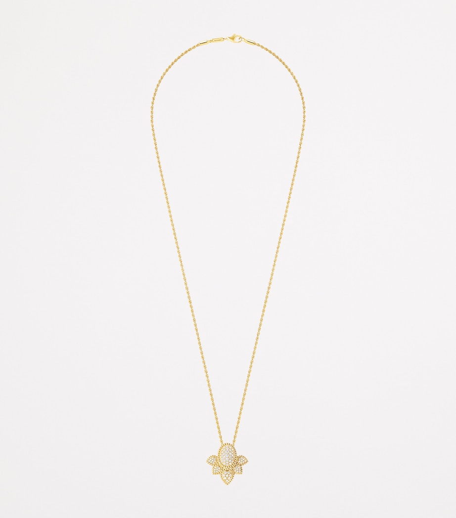 Yellow Gold and Diamond Serpent Bohème Vintage Necklace YELLOW GOLD Image 3