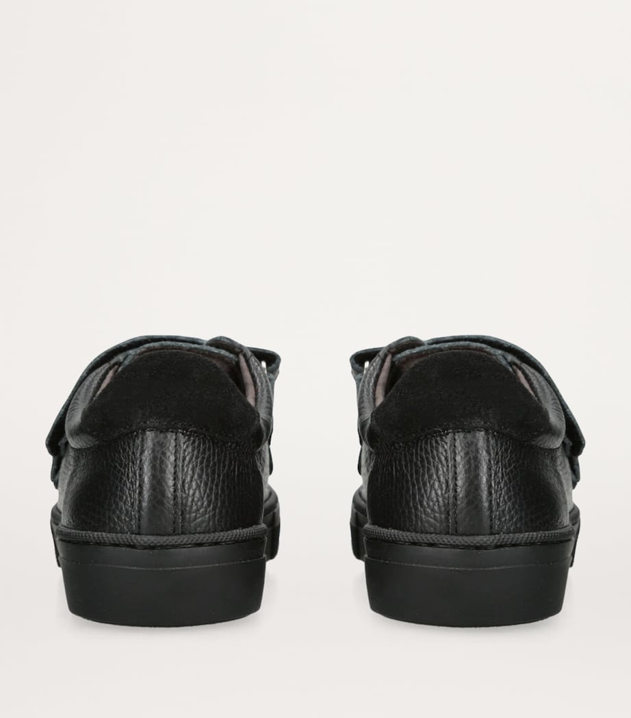 Leather Atlas Sneakers BLACK Image 2