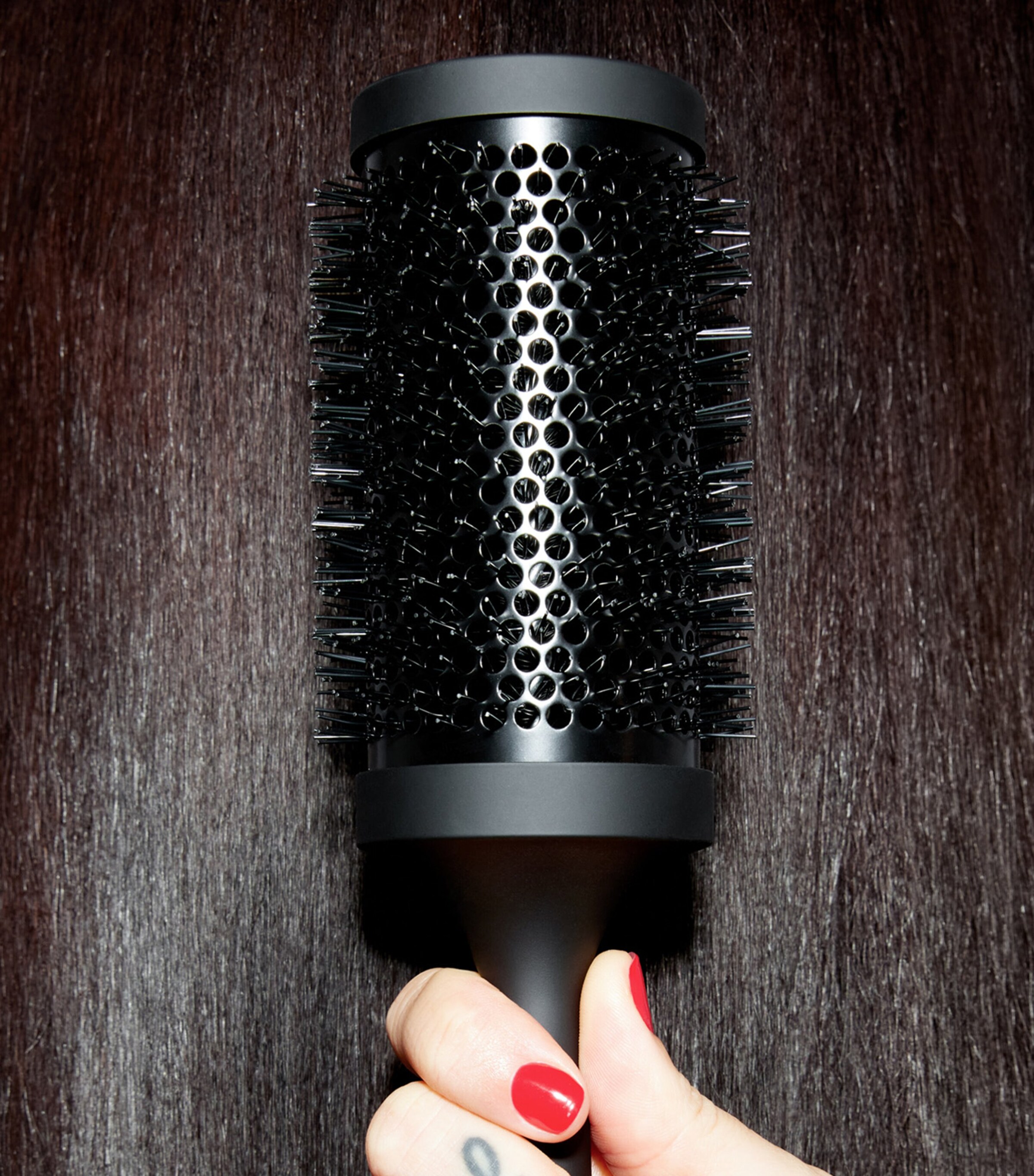 The Blow Dryer Ceramic Radial Size 4 Hair Brush NO COLOUR Image 4