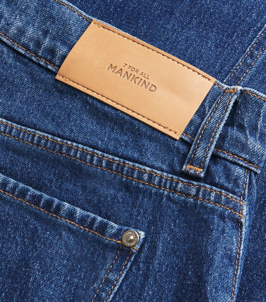 Patched-Pocket Lotta Flared Jeans U71BH Image 5